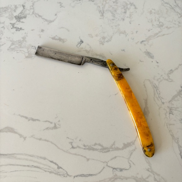 Antique Straight Razor by Original Pipe Razor - Picture 3 of 11